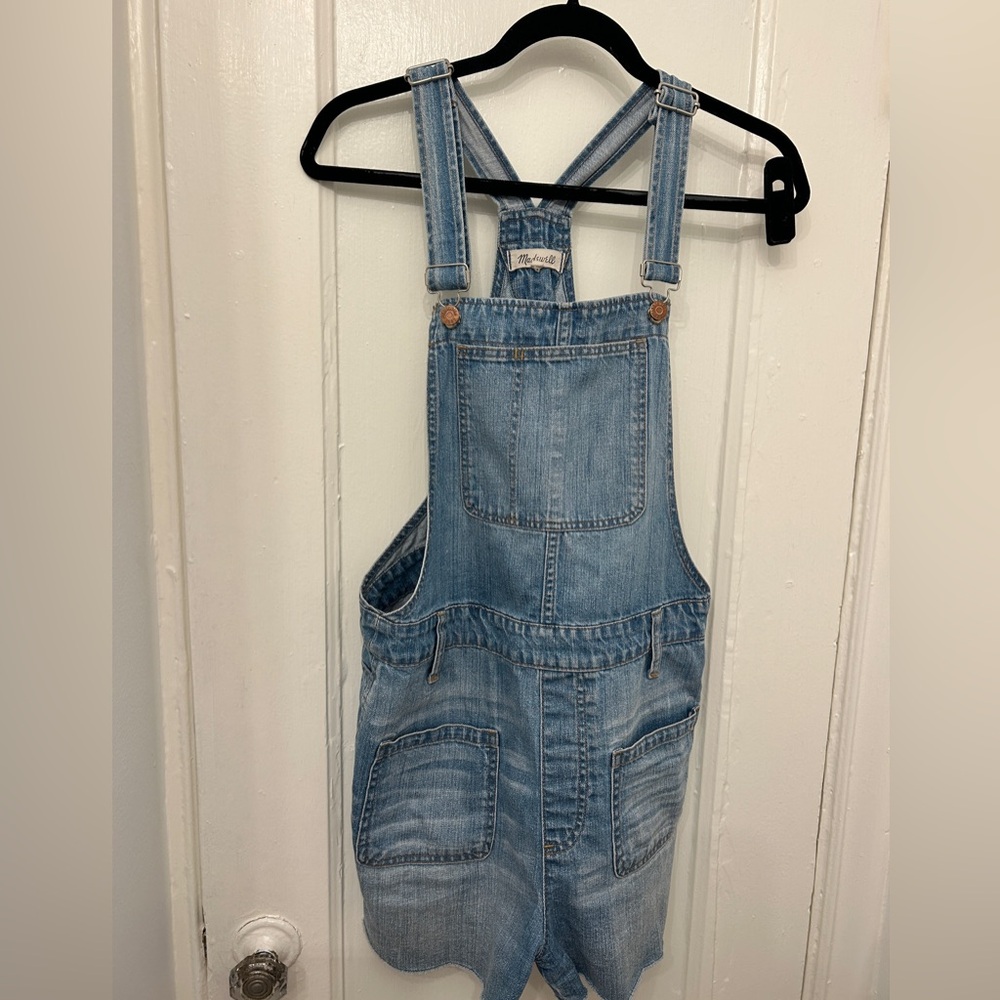 Madewell Denim Overalls with Pockets